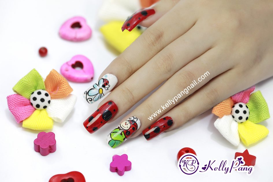 Cách Vẽ Mẫu Nail Sức Sống Dâng Trào