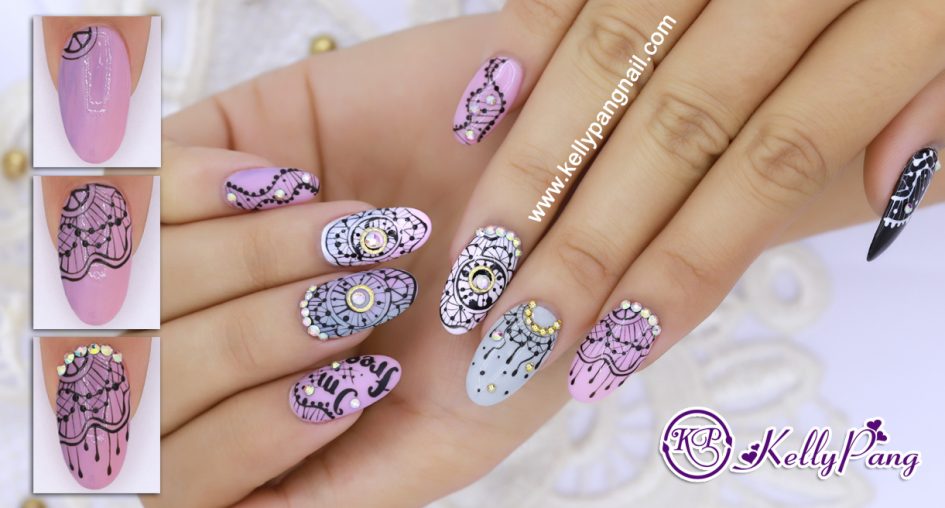 Click xem các bước vẽ mẫu nail Vòng Quay Thời Gian Click xem các bước vẽ mẫu nail Vòng Quay Thời Gian