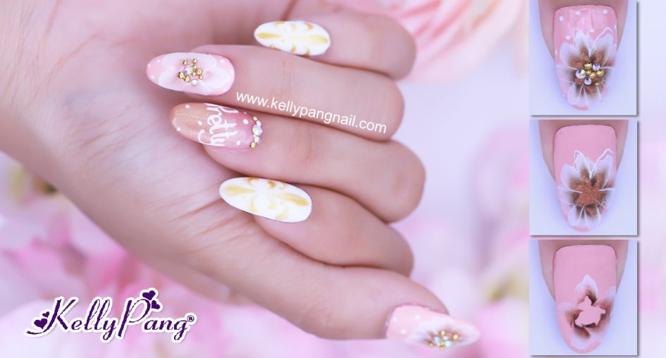 7 bước vẽ mẫu nail Hoa Cúc nhẹ nhàng, tinh tế 7 bước vẽ mẫu nail Hoa Cúc nhẹ nhàng, tinh tế