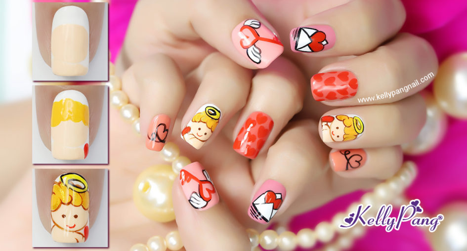 Click xem cách vẽ mẫu nail Thiên Thần Tình Yêu Click xem cách vẽ mẫu nail Thiên Thần Tình Yêu