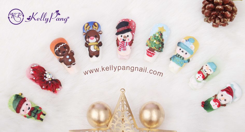 BST mẫu nail chủ đề Noel BST mẫu nail chủ đề Noel