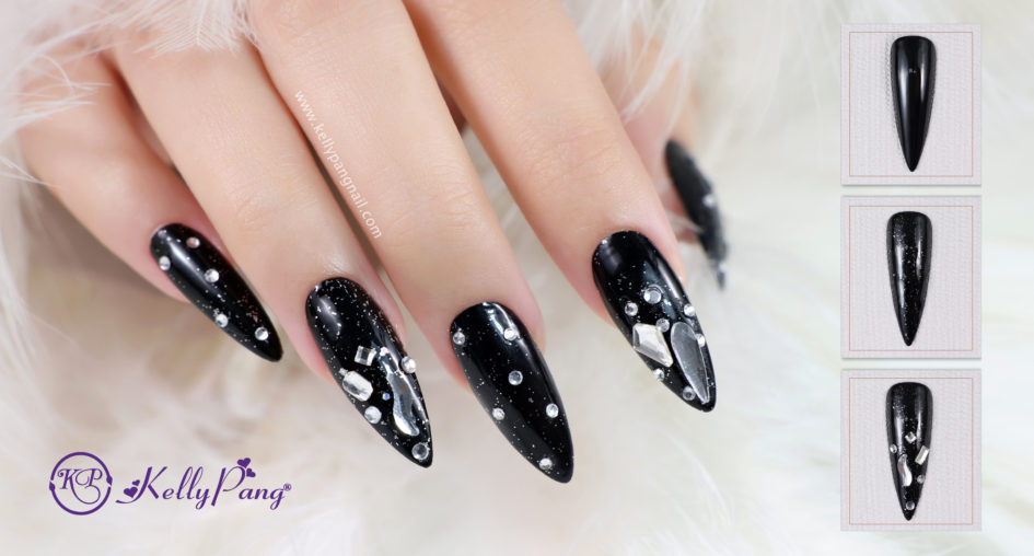 Cách Vẽ Nail “Black Galaxy” Quyến Rũ & Bí Ẩn. Cách Vẽ Nail “Black Galaxy” Quyến Rũ & Bí Ẩn.