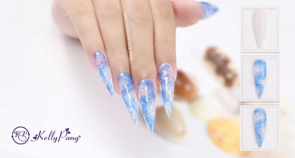 Cách Vẽ Nail Hiệu Ứng Gel Loang Mềm Mại
