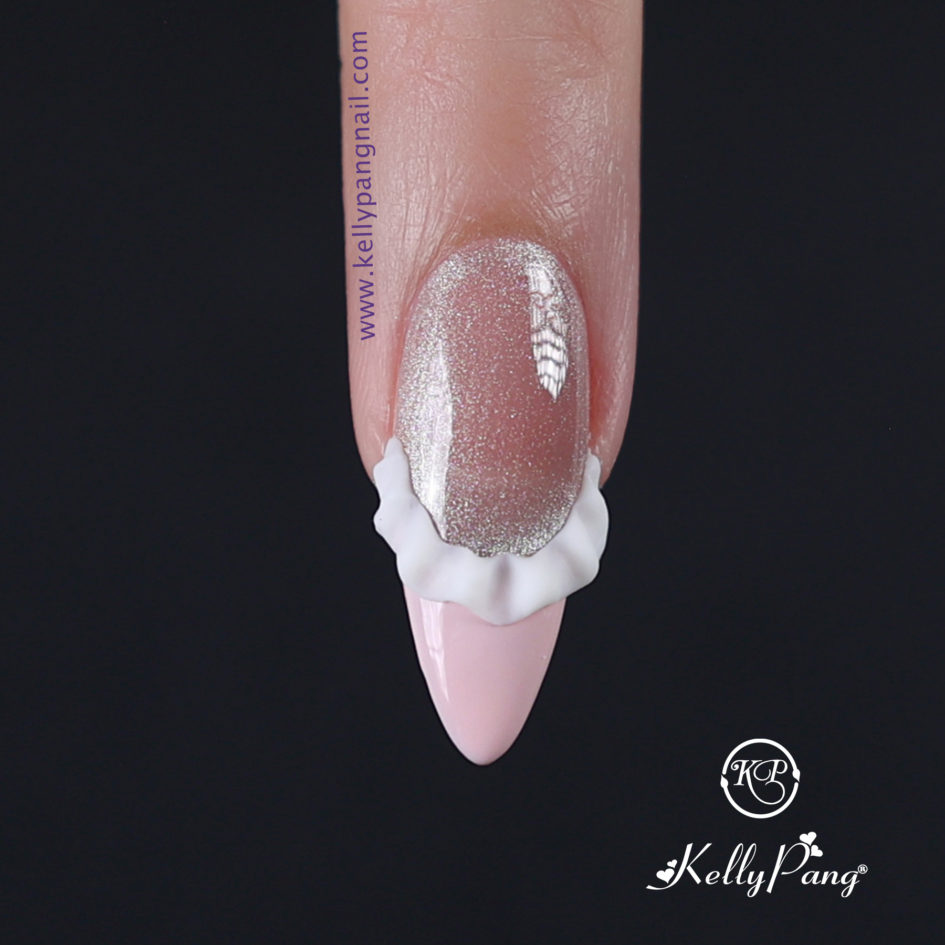 Hướng dẫn vẽ móng Cách Vẽ Nail Mắt Mèo kết hợp Gel Nổi 3D Bước 4 Hướng dẫn vẽ móng Cách Vẽ Nail Mắt Mèo kết hợp Gel Nổi 3D Bước 4