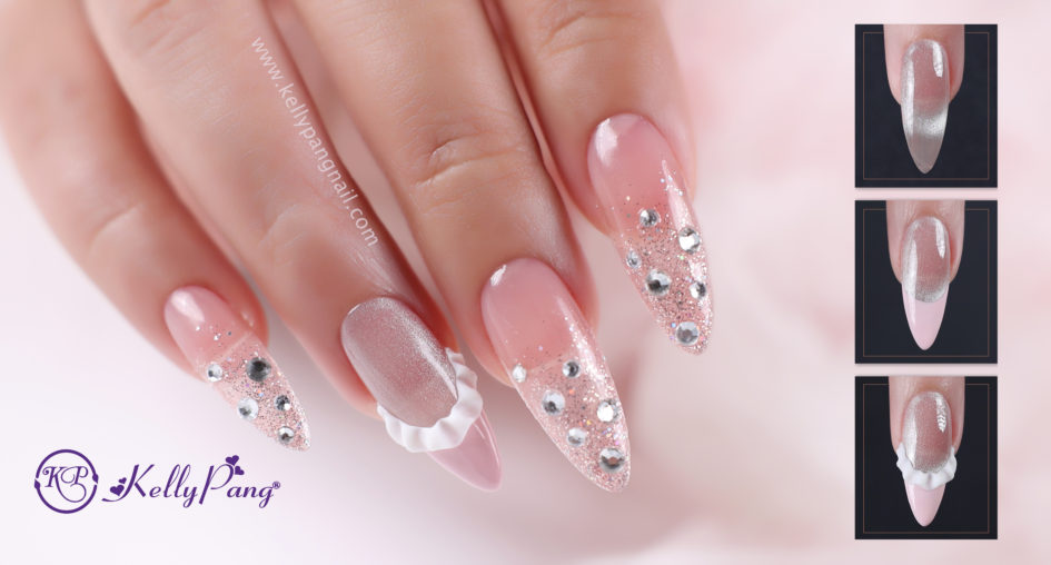 Cách Vẽ Nail Mắt Mèo kết hợp Gel Nổi 3D Cách Vẽ Nail Mắt Mèo kết hợp Gel Nổi 3D
